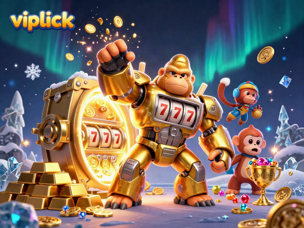 Experience thrilling wins at Vipluck Casino with dynamic gaming energy and winning symbols.