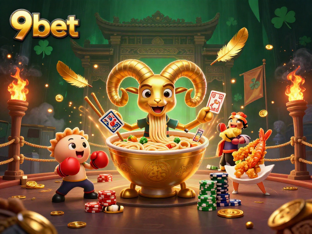 Experience thrilling gameplay with 9bet's dynamic characters and vibrant casino elements.