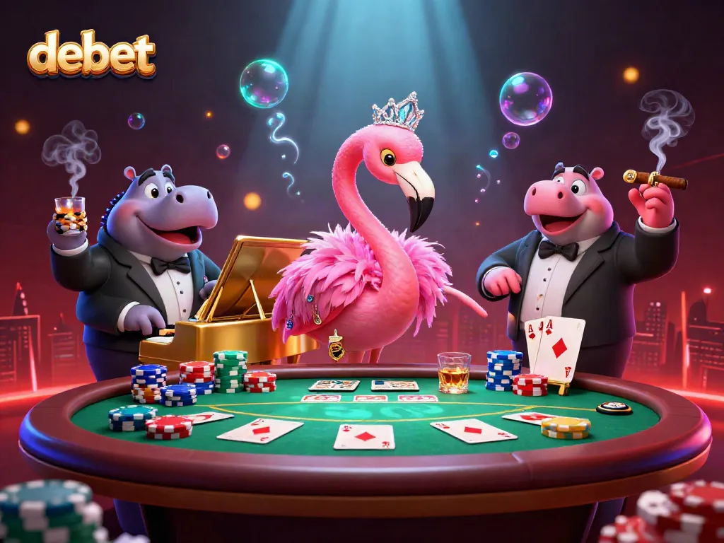 Experience debet casino excitement with lively characters and vibrant gaming elements.
