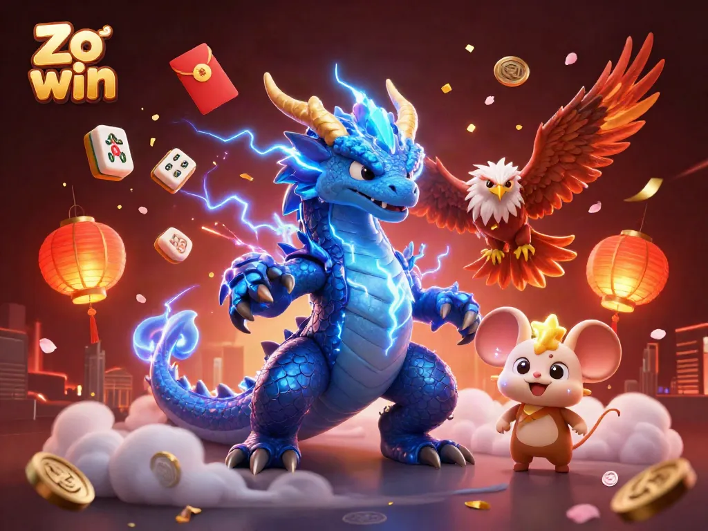 Engage with exciting gaming at Zo win, featuring vibrant characters and lively casino elements