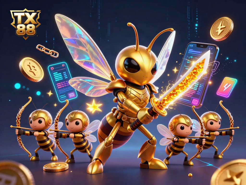 Engage in exciting gaming at TX 88 with dynamic visuals and vibrant casino elements.