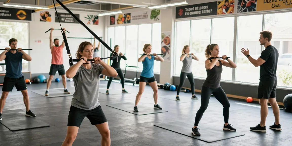 Deus Medical bietet sichere Anabolika in einem modernen Fitnessstudio mit motivierten Trainierenden.
