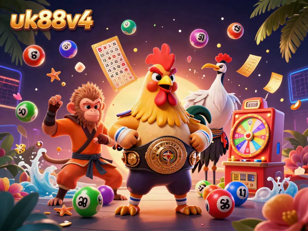 Experience thrilling gameplay with uk88v4 featuring vibrant characters and dynamic casino elements.